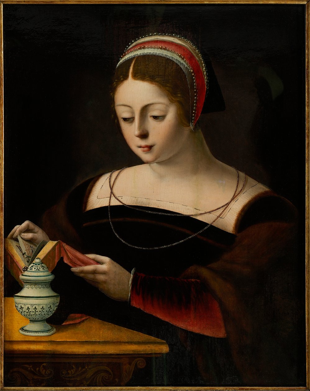 Mária Magdolna, 1540 körül. alkotó: Master of the Female Half Lengths