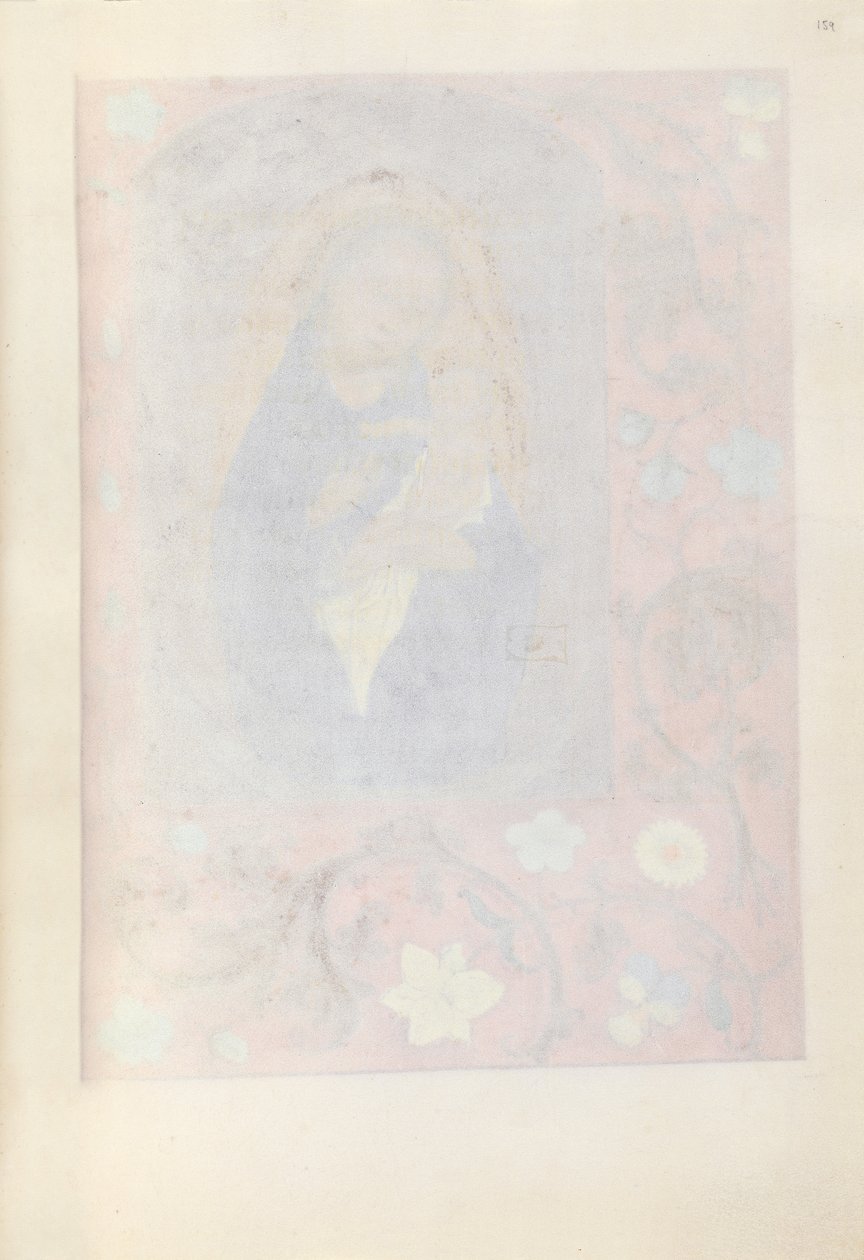 Izabella katolikus királyné, spanyol királynő órái: Fol. 159r, c. 1500. alkotó: Master of the First Prayerbook of Maximillian