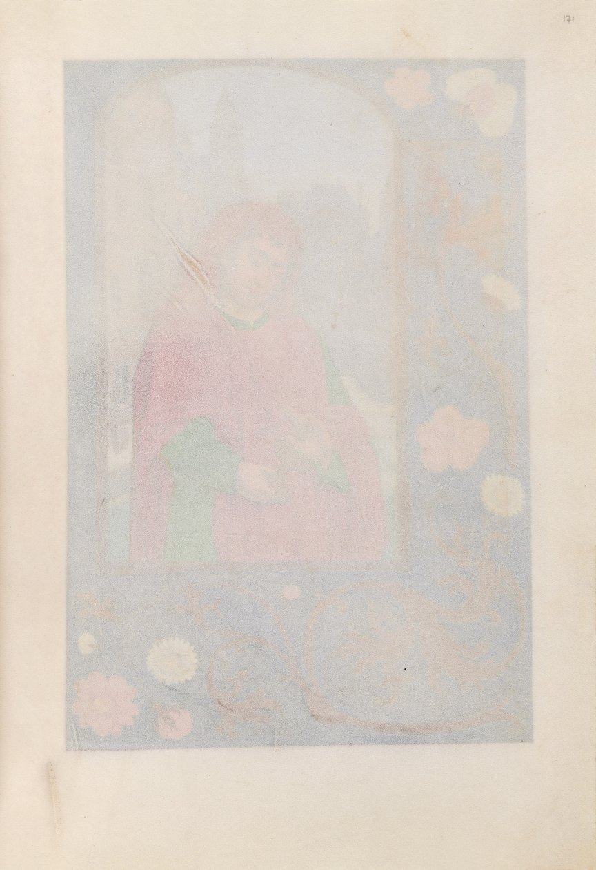Izabella katolikus királyné, spanyol királynő órái: Fol. 171r, c. 1500. alkotó: Master of the First Prayerbook of Maximillian