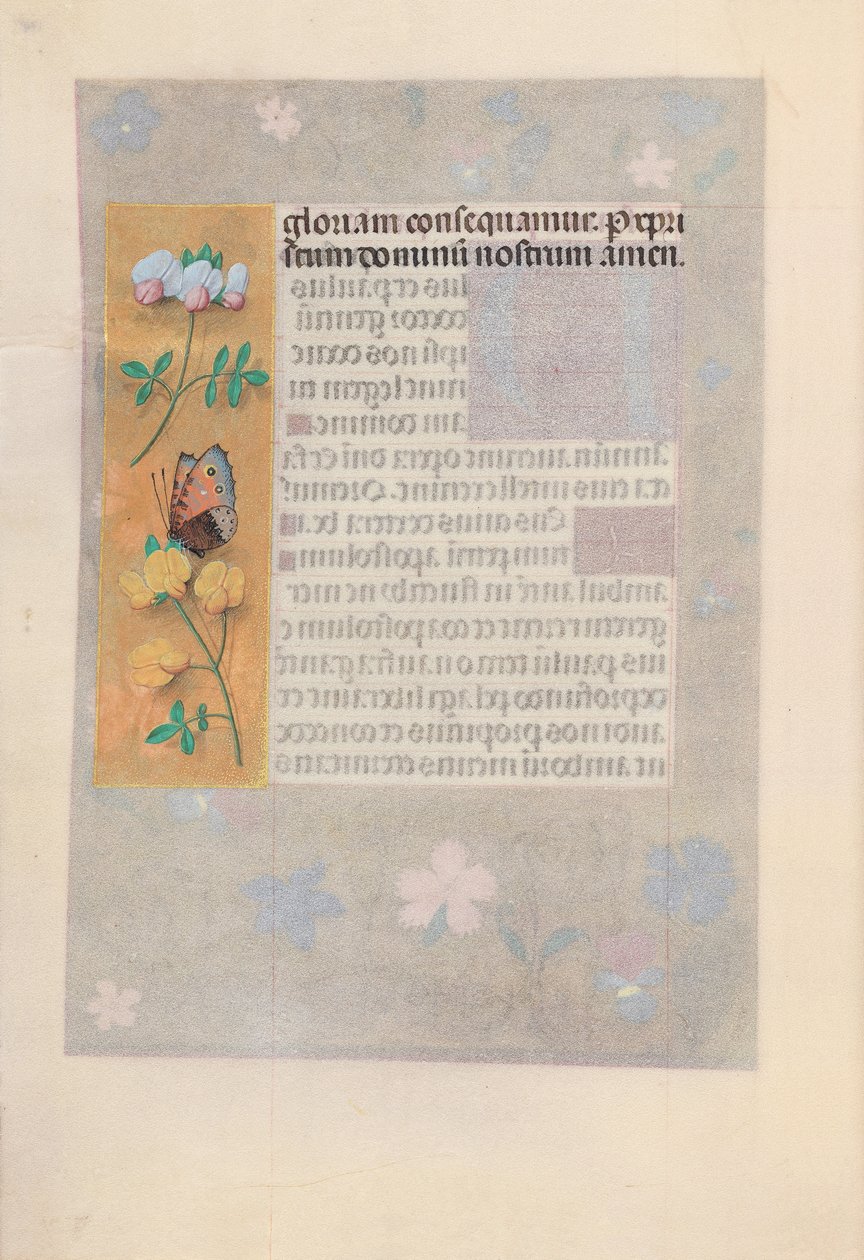 Izabella katolikus királyné, spanyol királynő órái: Fol. 174v, c. 1500. alkotó: Master of the First Prayerbook of Maximillian