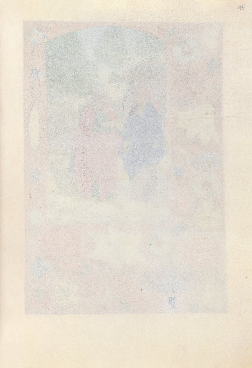 Izabella katolikus királyné, spanyol királynő órái: Fol. 175r, c. 1500. alkotó: Master of the First Prayerbook of Maximillian