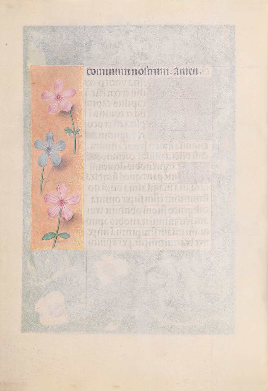 Izabella katolikus királyné, spanyol királynő órái: Fol. 194v, c. 1500. alkotó: Master of the First Prayerbook of Maximillian