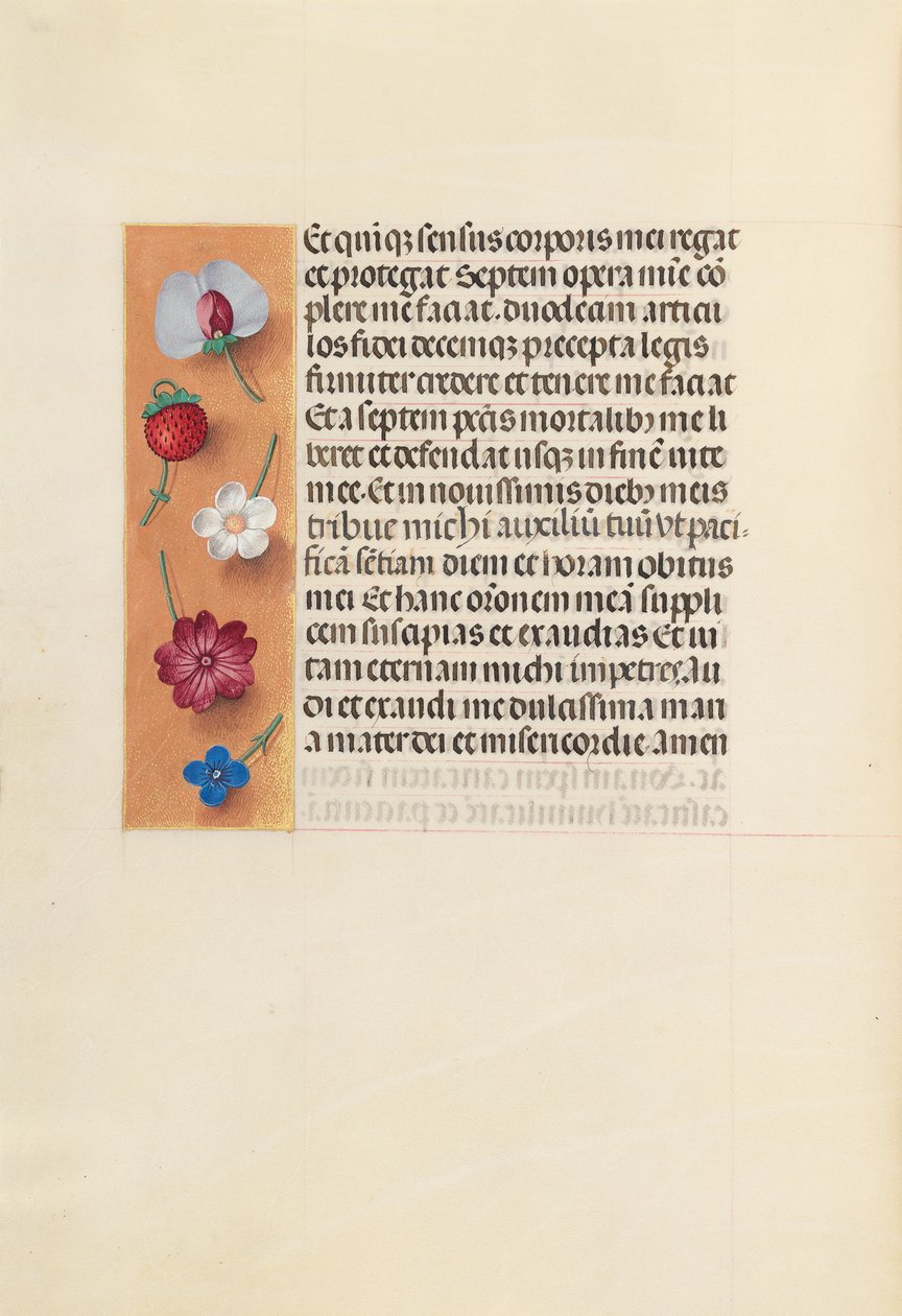Izabella katolikus királyné, spanyol királynő órái: Fol. 260V, Pieta, c. 1500. alkotó: Master of the First Prayerbook of Maximillian