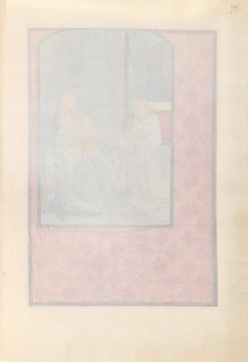 Izabella katolikus királyné, spanyol királynő órái: Fol. 267r, c. 1500. alkotó: Master of the First Prayerbook of Maximillian