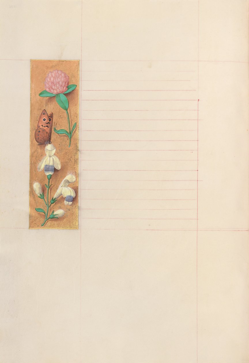 Izabella katolikus királyné, spanyol királynő órái: Fol. 276v, c. 1500. alkotó: Master of the First Prayerbook of Maximillian