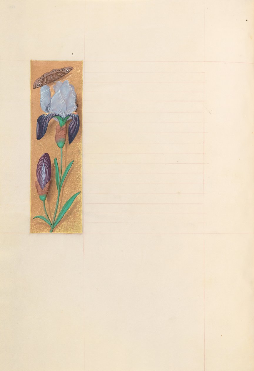 Izabella katolikus királyné, spanyol királynő órái: Fol. 277v, c. 1500. alkotó: Master of the First Prayerbook of Maximillian