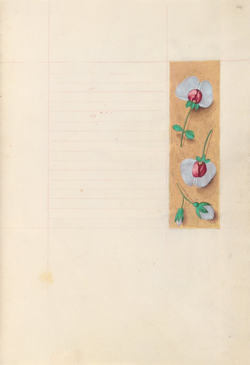 Izabella katolikus királyné, spanyol királynő órái: Fol. 279r, c. 1500. alkotó: Master of the First Prayerbook of Maximillian