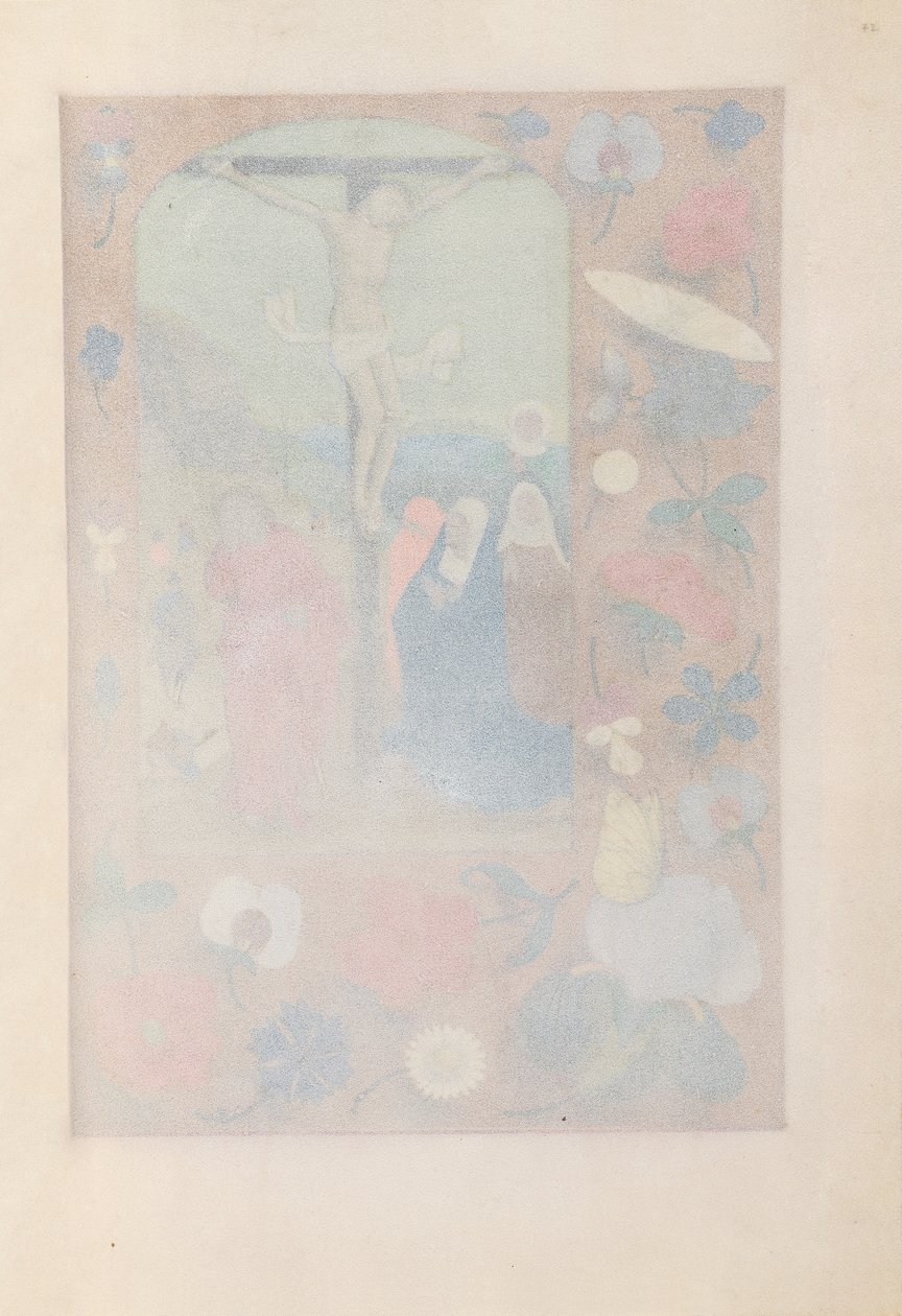 Izabella katolikus királyné, spanyol királynő órái: Fol. 72r, c. 1500. alkotó: Master of the First Prayerbook of Maximillian