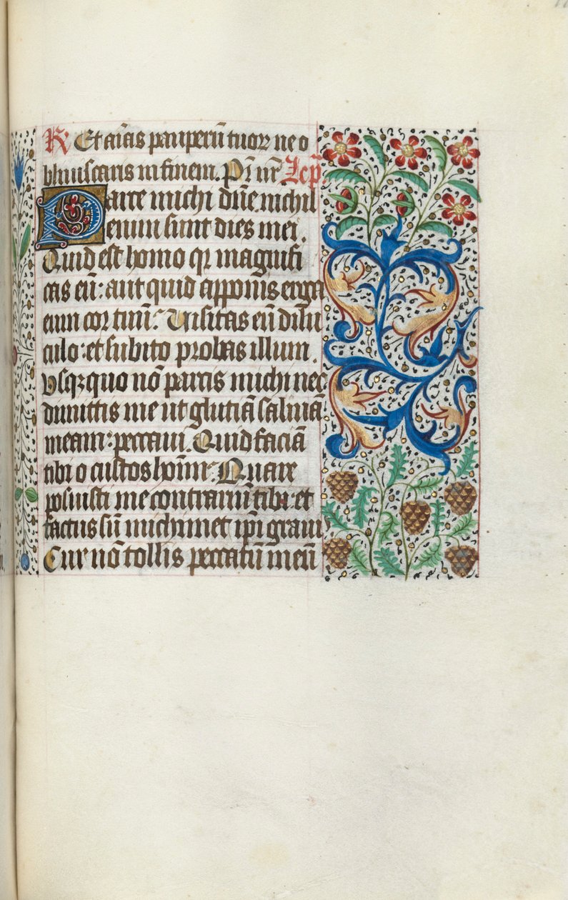 Órakönyv (roueni használat): fol. 115r alkotó: Master of the Geneva Latini