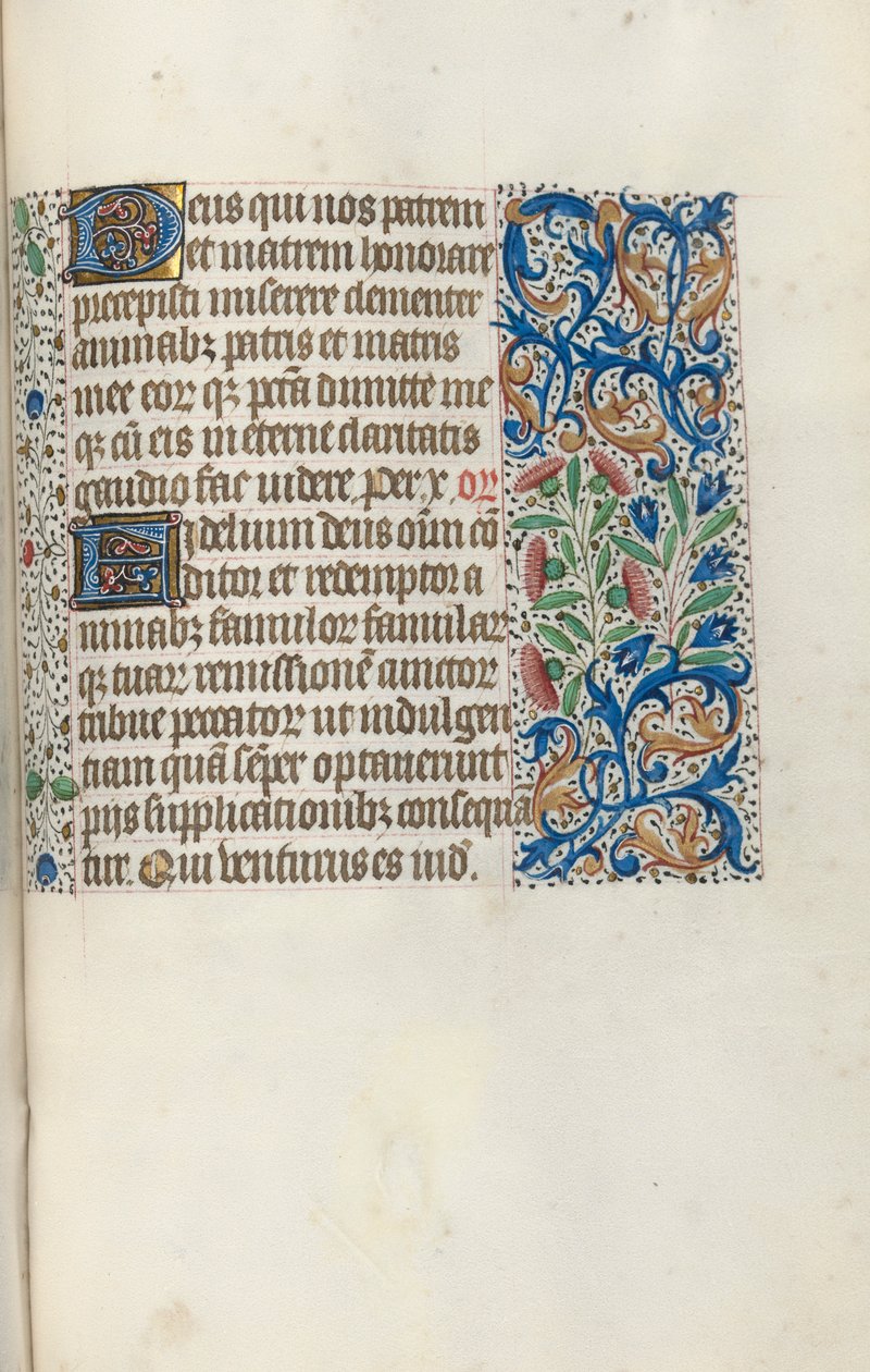 Órakönyv Rouen használata: fol. 146r, c. 1470. alkotó: Master of the Geneva Latini