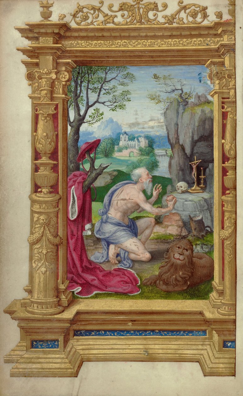 Szent Jeromos alkotó: Master of the Getty Epistles