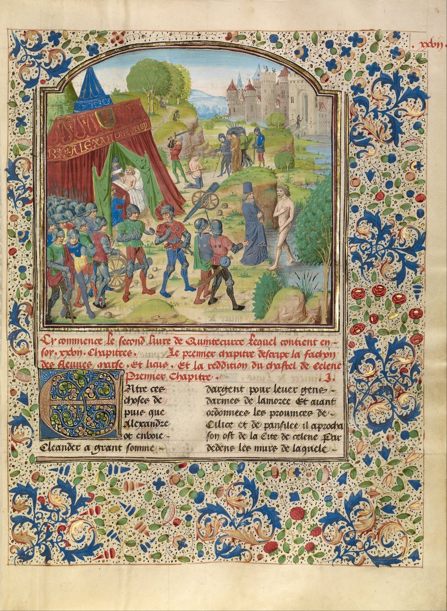 Sándor betegsége a Cydnus folyónál és Sisinnes halála alkotó: Master of the Jardin de vertueuse consolation and assistant