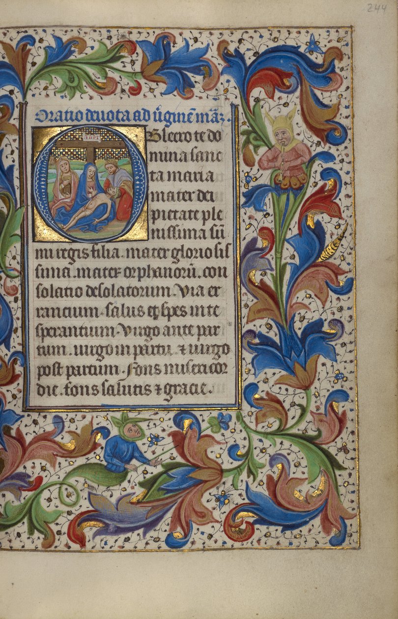 Kezdeti O: A Pietà alkotó: Master of the Lee Hours