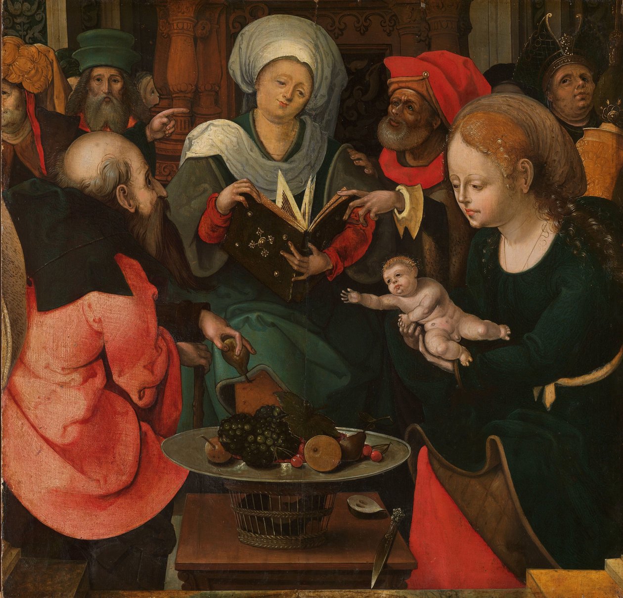 Szent rokonság alkotó: Master of the Lille Adoration