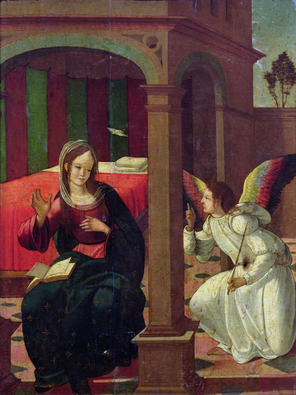 Az Annunciáció alkotó: Master of the Manchester Madonna