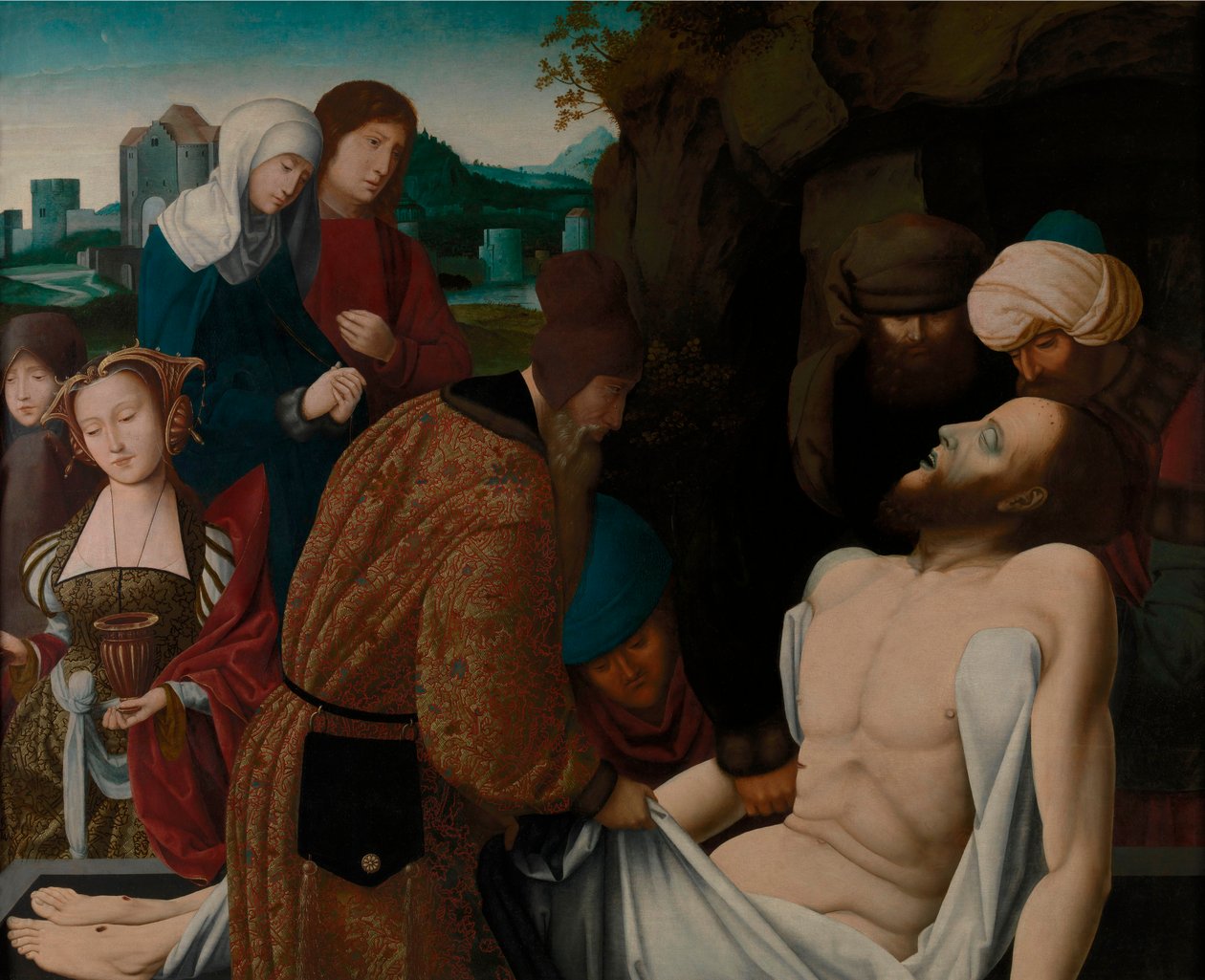 Holland: The Entombment alkotó: Master of the Mansi Magdalen
