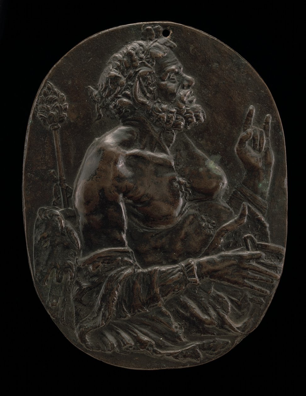 Szatír, a 15. század végén vagy a 16. század elején. alkotó: Master of the Martelli Mirror