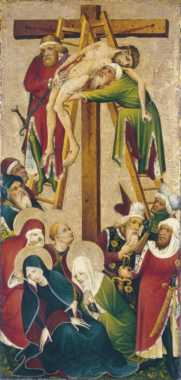 A keresztről való leszállás alkotó: Master of the Middle Rhine