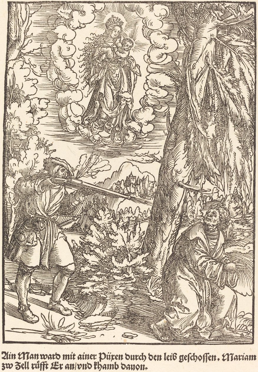 Egy ember tiszta emberrel született... alkotó: Master of the Miracles of Mariazell