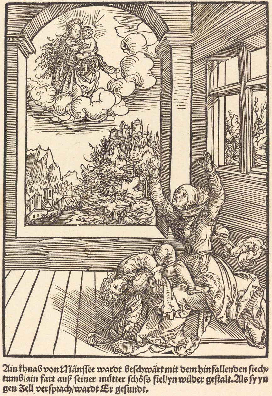 Ain khnab of Mansee wardt .. alkotó: Master of the Miracles of Mariazell