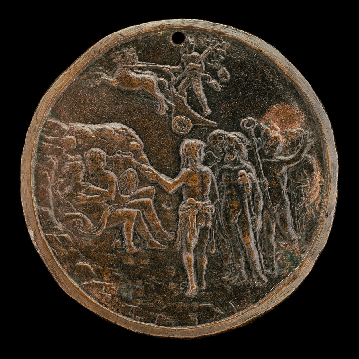Mars és Vénusz, 15. század negyedik negyede. alkotó: Master of the Orpheus Legend