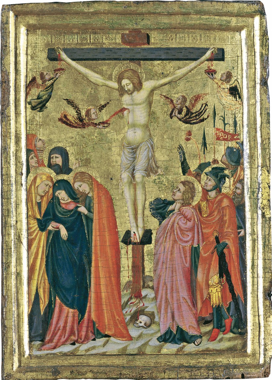A keresztre feszítés alkotó: Master of the Pomposa Chapterhouse