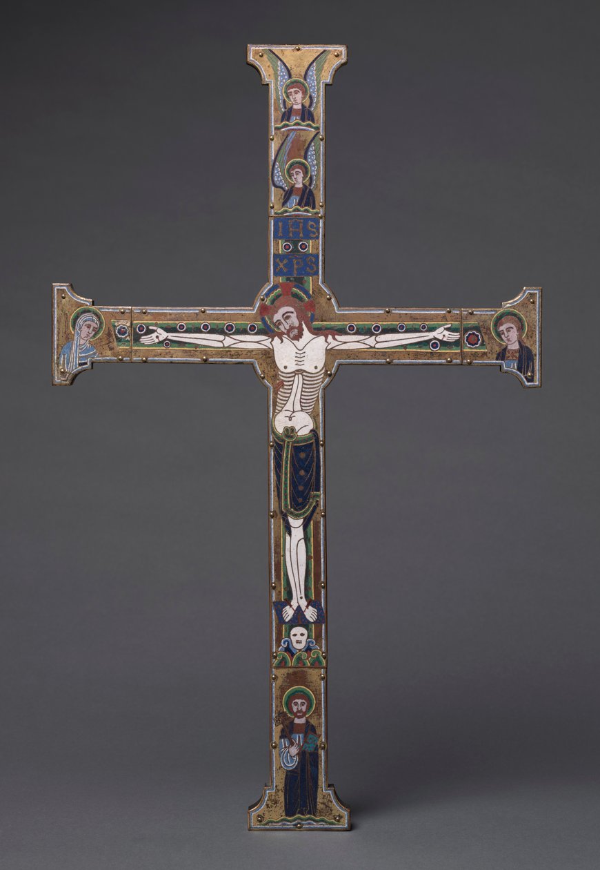 A Spitzer-kereszt, c. 1190. alkotó: Master of the Royal Plantagenet Workshop