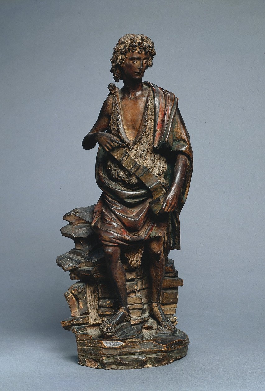 Keresztelő Szent János, c. 1500-1525. alkotó: Master of the Saint John Statuettes