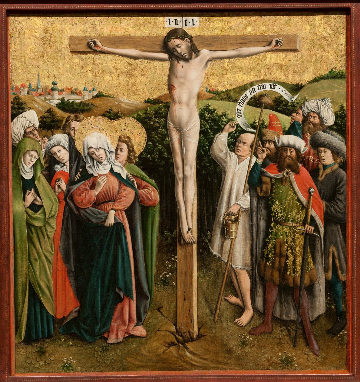 Oltárkép Krisztus szenvedésével alkotó: Master of the Schlägl Altarpiece