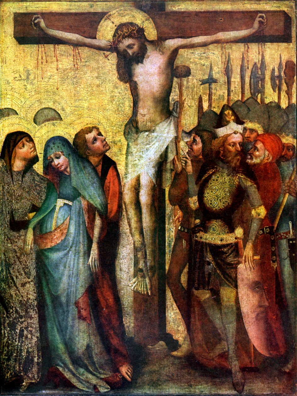Keresztre feszítés, 1400 előtt 1955 alkotó: Master of the Trebon Altarpiece
