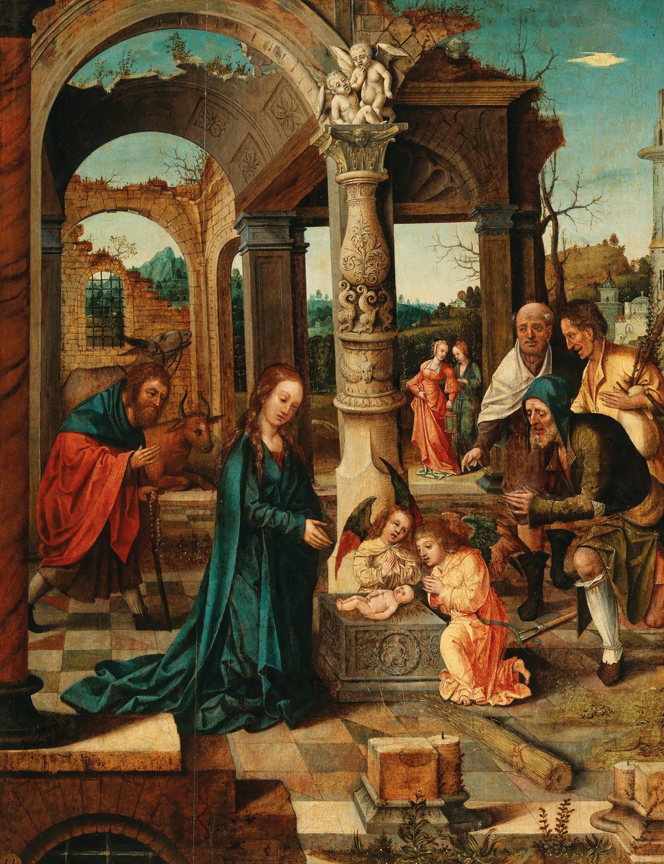 Von Groote mester - A pásztorok imádása alkotó: Master of the von Groote Adoration