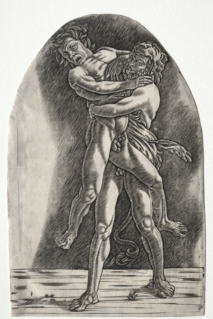 Herkules és Antaeus alkotó: Master of the Year 1515