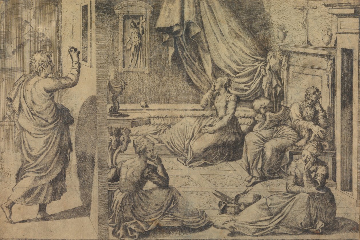 Bari Szent Miklós, 16. század. alkotó: Master with the Name of Jesus