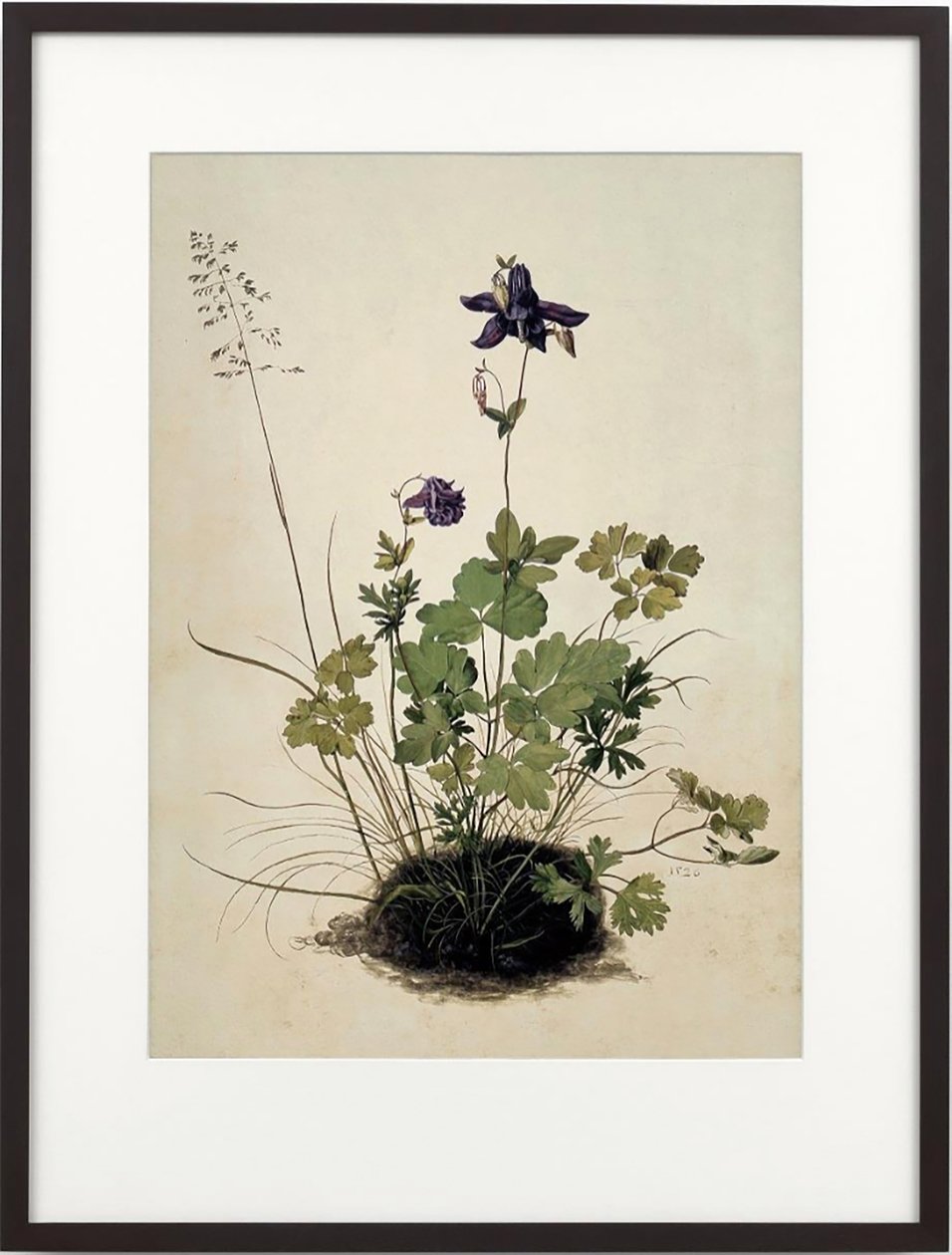Columbine, 2018 (Fakeret, szegély, LCD képernyő, ventilátor és médialejátszó) alkotó: Mat Collishaw
