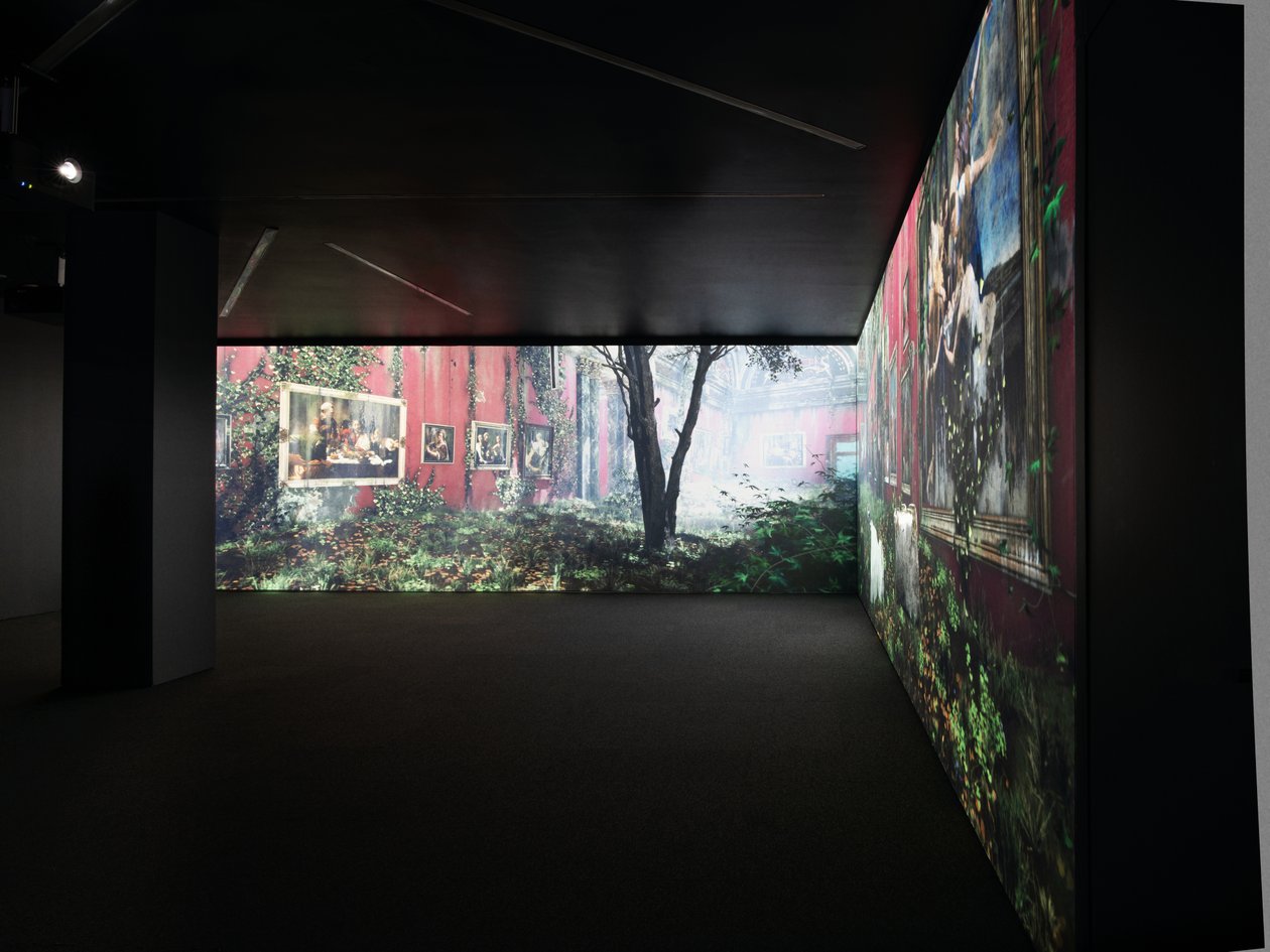 Mat Collishaw "Petrichor" című kiállítása a londoni Kew Gardensben, 2023 (fotó) alkotó: Mat Collishaw