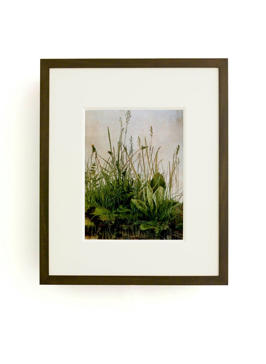 Whispering Weeds, 2011 (fakeret, szegély, LCD képernyő, ventilátor és merevlemez) alkotó: Mat Collishaw