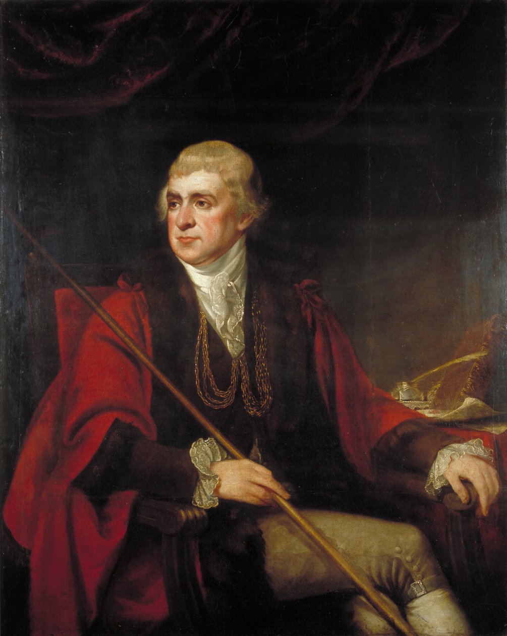 „Peter Mellish, seriff”, 1781-1831. alkotó: Mather Brown