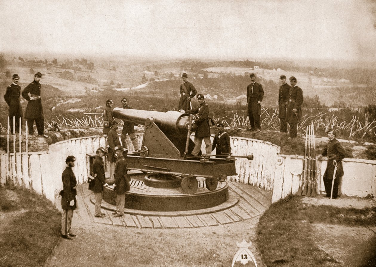 Washington védelme, Fort Totten, 1861-65 alkotó: Mathew B. Brady