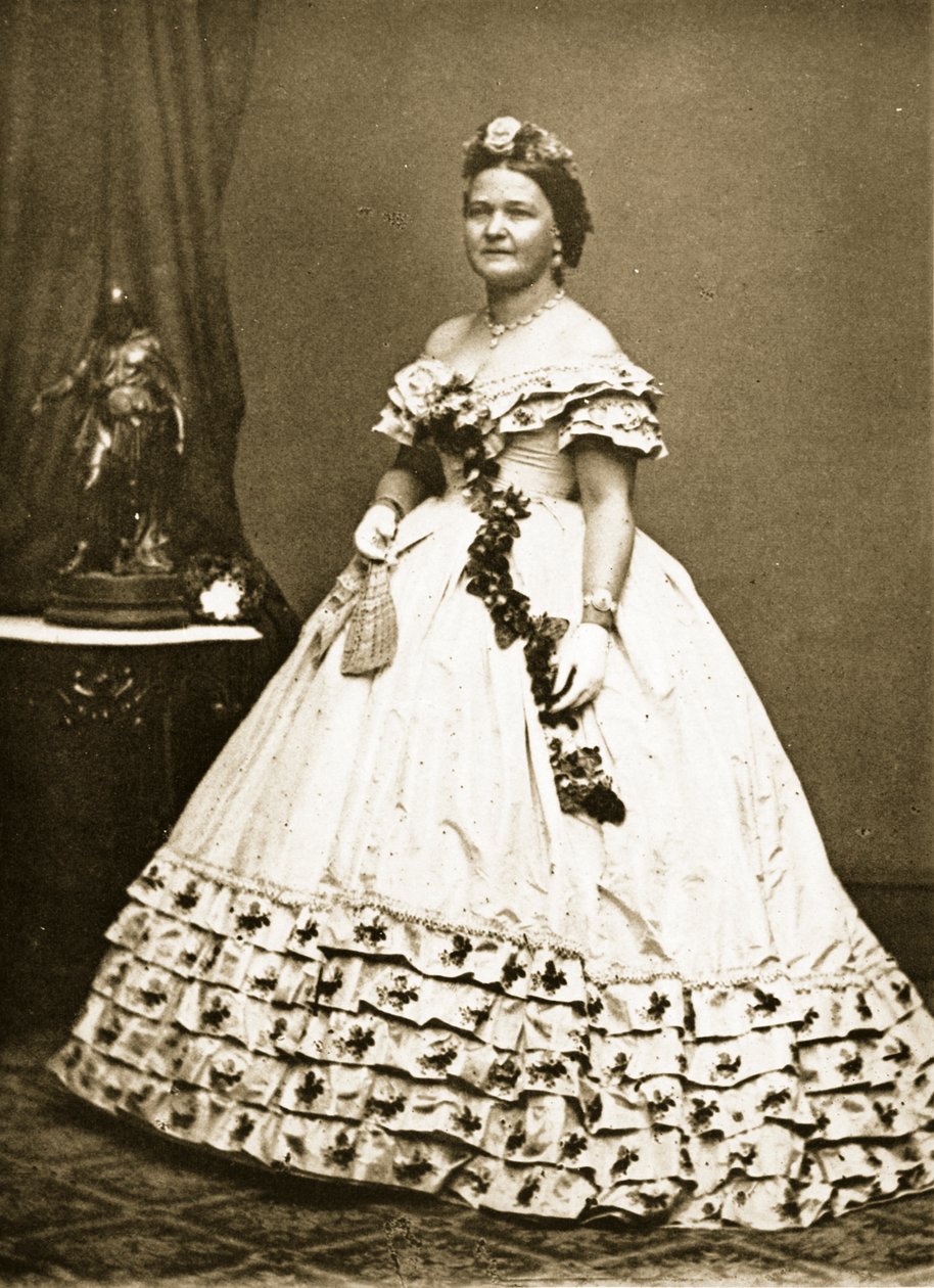 Mary Todd Lincoln, 1865 alkotó: Mathew B. Brady