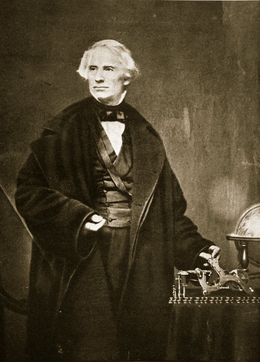 Samuel Finley Breese Morse a New York-i Design Akadémián, 1841 alkotó: Mathew B. Brady