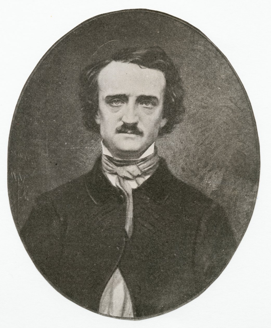 Edgar Allan Poe (1809-1849) alkotó: Mathew B. Brady