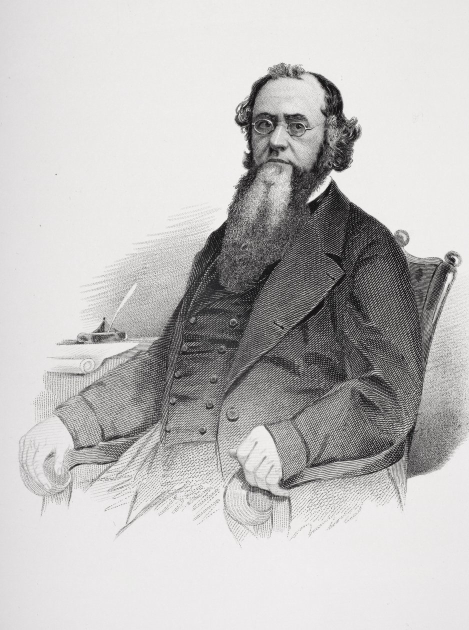 Edwin M. Stanton (1814-69) portréja alkotó: Mathew B. Brady