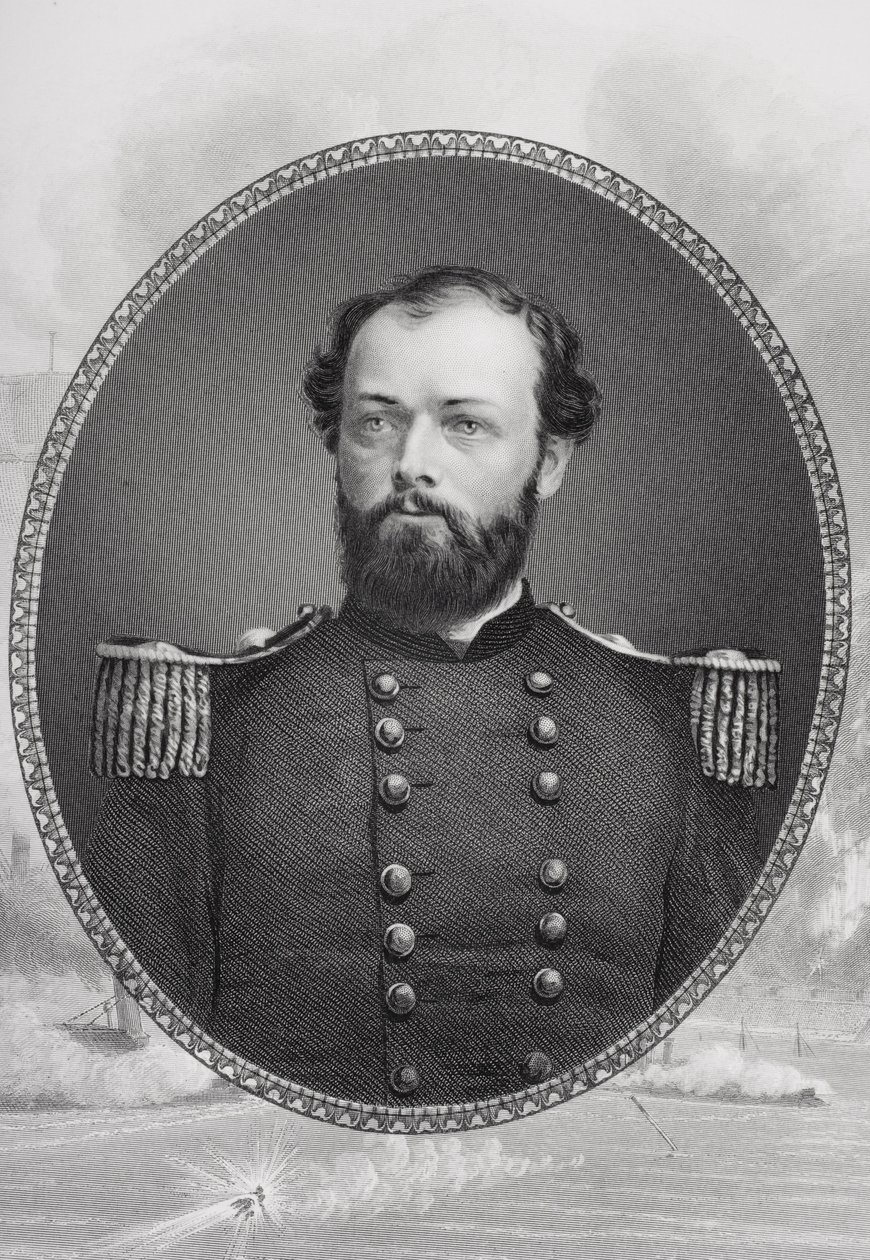 Quincy Adams Gillmore tábornok (1825-88) portréja alkotó: Mathew B. Brady