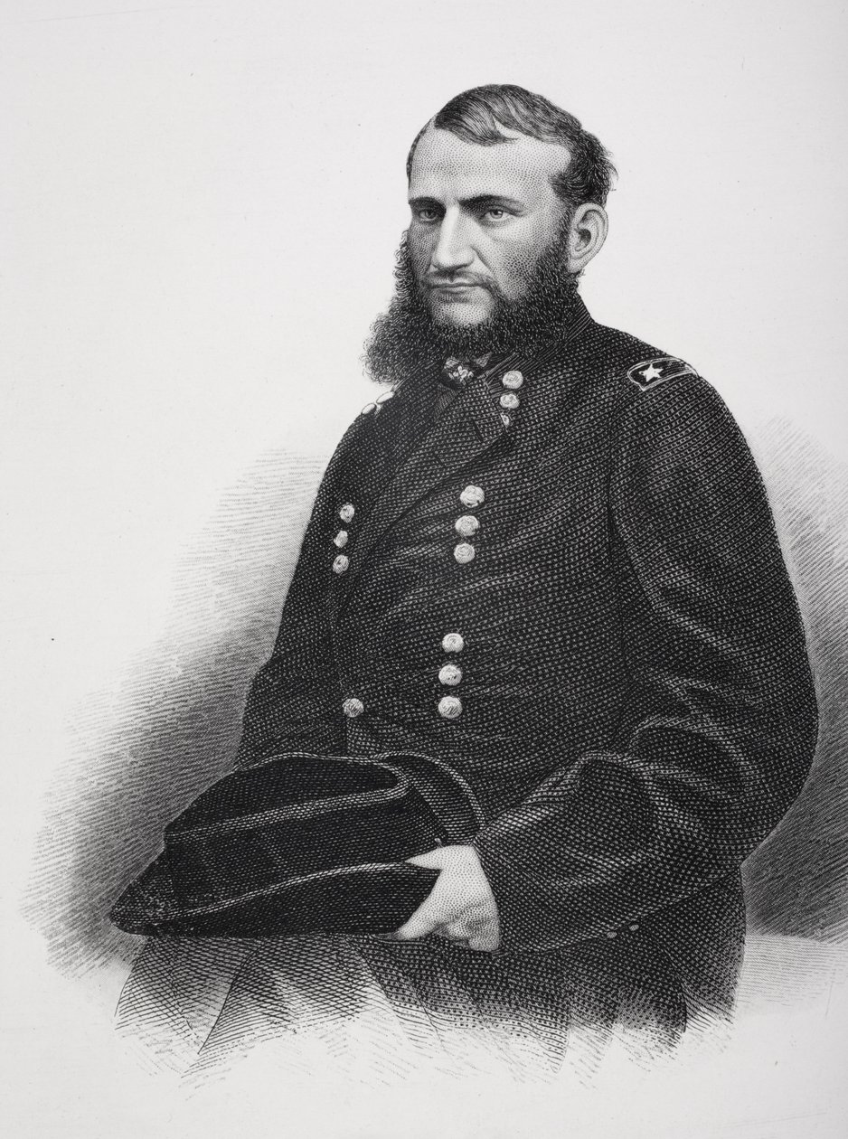 Judson Kilpatrick (1836-81) portréja alkotó: Mathew B. Brady