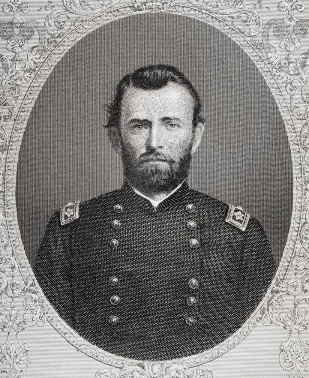 Ulysses S. Grant portréja (1822-85) alkotó: Mathew B. Brady