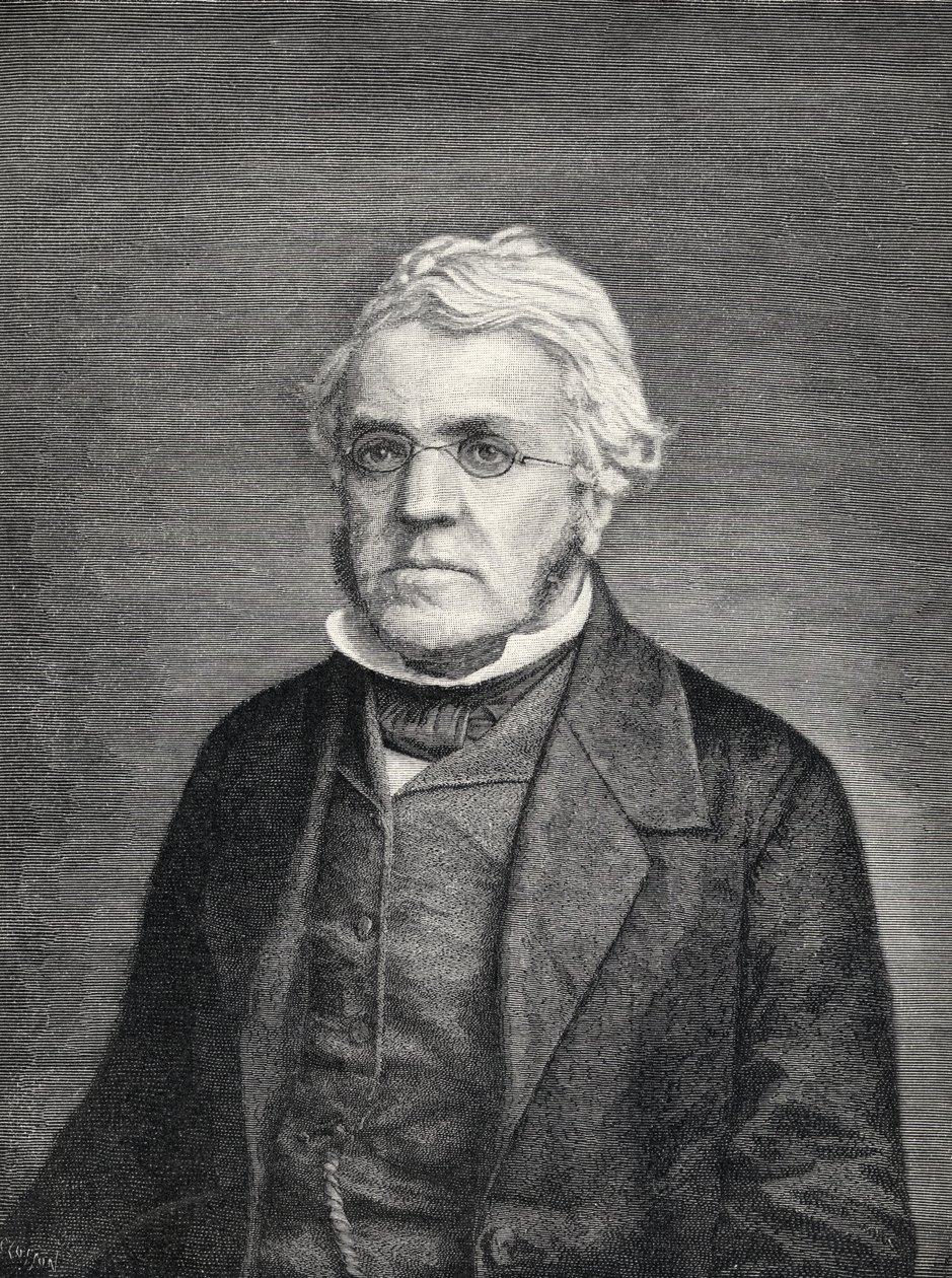 William Makepeace Thackeray portréja, metszett W.B. Closson egy dagerrotípiából, amelyet Brady Thackeray amerikai utazása során vett fel, a „The Century Illustrated Monthly Magazine” májustól októberig alkotó: Mathew B. Brady