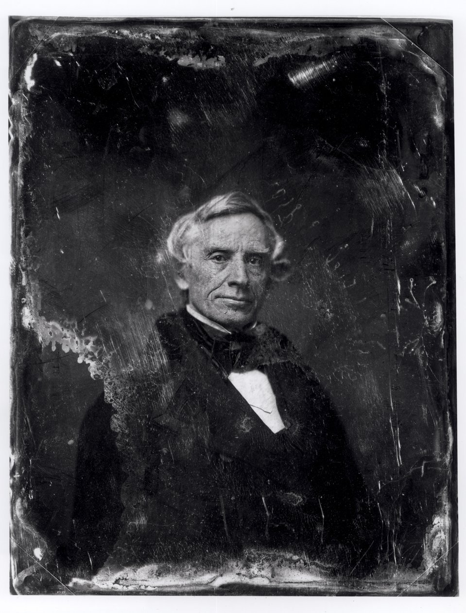 Samuel Morse (1791-1872) 1844-60 körül (dagerrotípia) alkotó: Mathew B. Brady