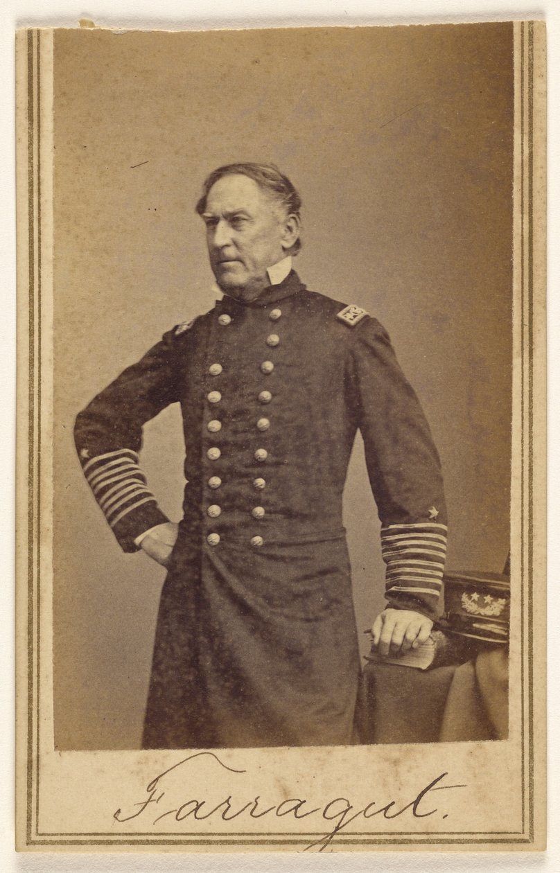 [David Glasgow] Farragut admirális alkotó: Mathew B. Brady