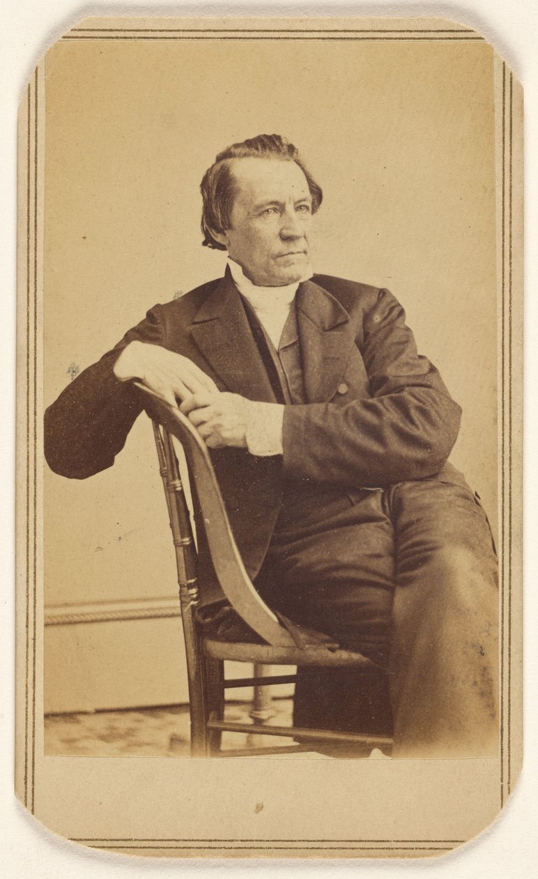 [Edwin F. Hatfield, D.D.] alkotó: Mathew B. Brady