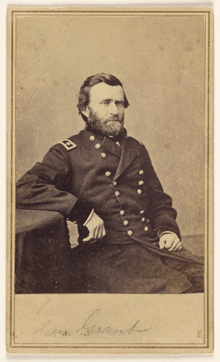 Grant tábornok [Ulysses S.] Grant alkotó: Mathew B. Brady